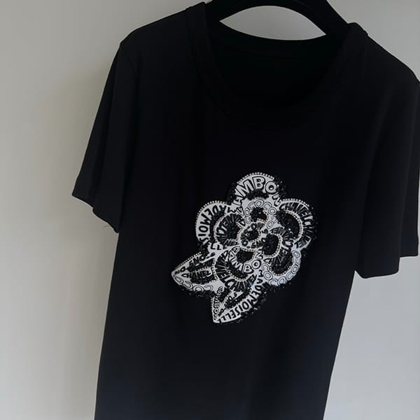 売上総額１位！シャネル n級品 Tシャツ エンブロイダリー 2色 shq60127